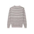 Ανδρικό Πλεκτό Stripe Basic Crew-Neck Pullover